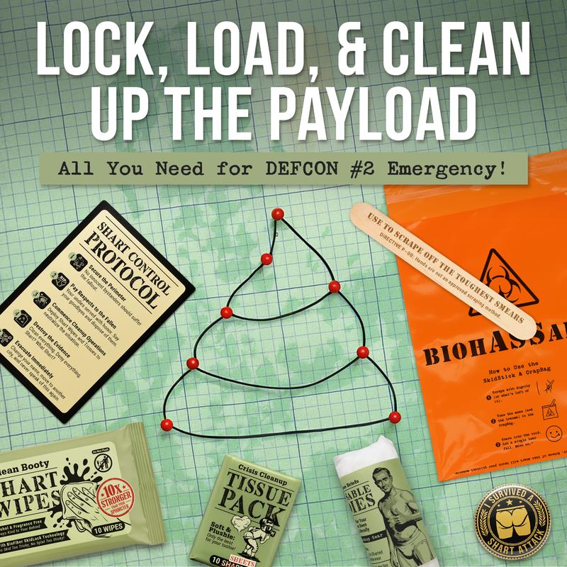 🔥Last Day 49% OFF - 🤣✨Military-Grade Shart Survival Kit for When Your Butt Commits Treason