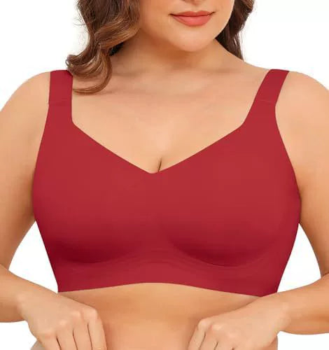 Full coverage wireless bra