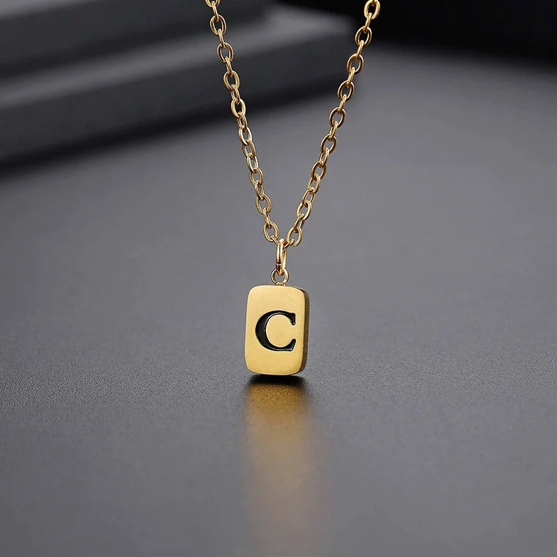 Layla Letter Initial Necklace