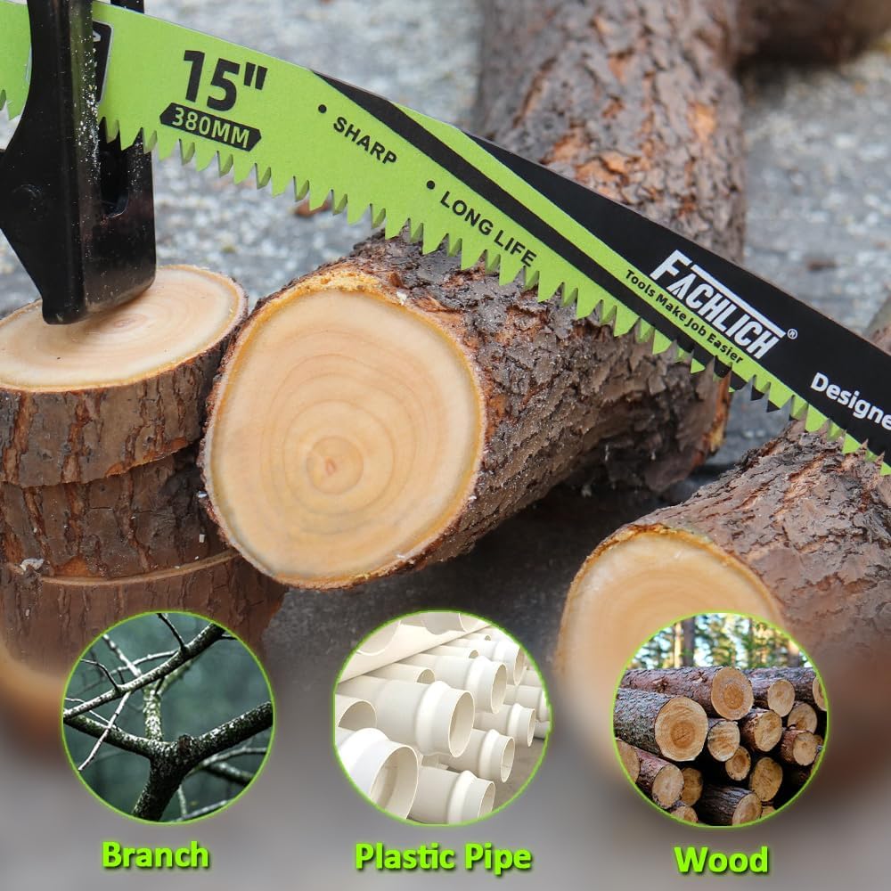 15-inch, 4-piece Japanese-style reciprocating saw blade set