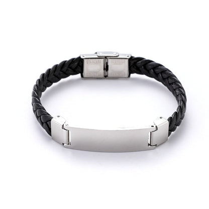 Harris Engraved Rope Bracelet