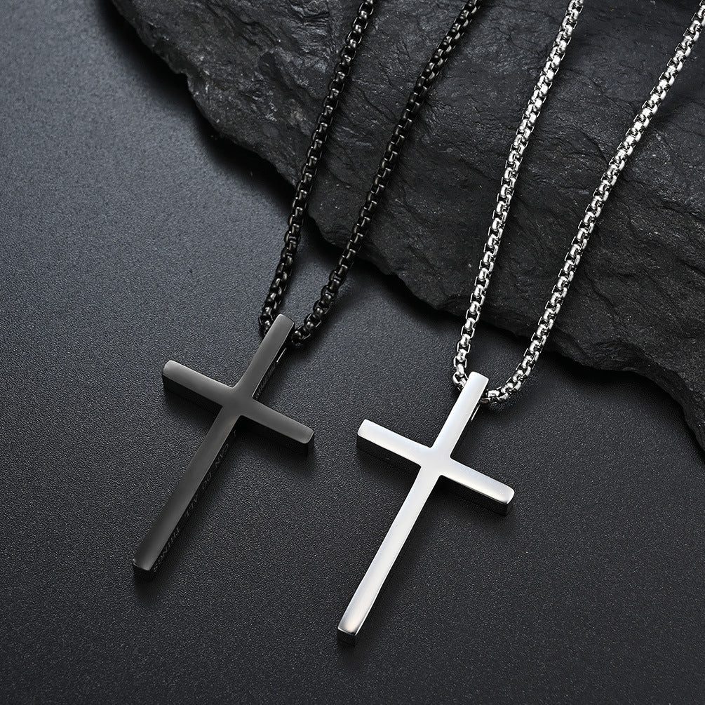 Tessa Personalized Cross Necklace
