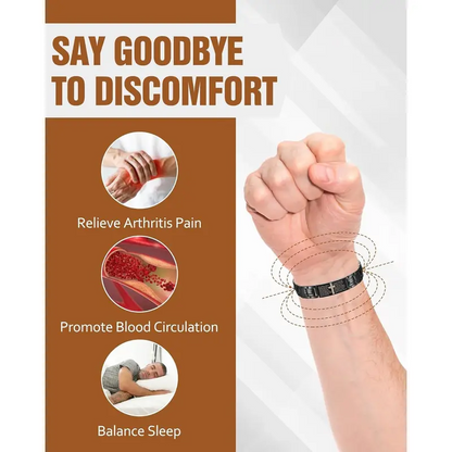 ✝️ Scripture Magnetic Copper Bracelet — Laser-Etched Bible Prayer