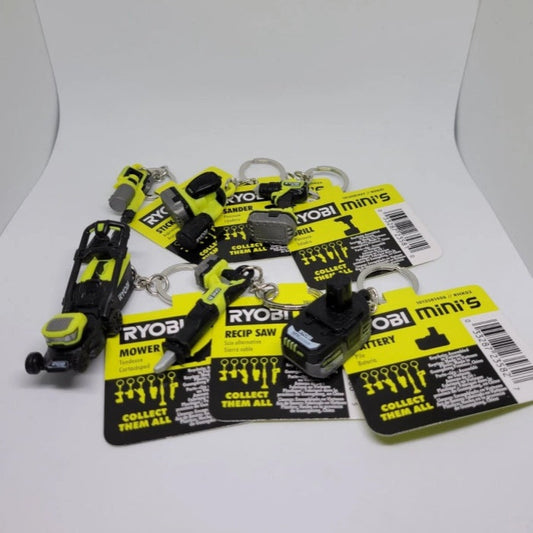 Mini's Keyring Keychain One+ Power Tools Handyman Gift