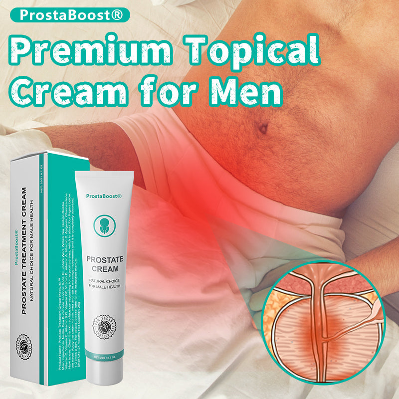 【Powerful Erection Booster】ProstaBoost®: Premium Topical Cream for Men