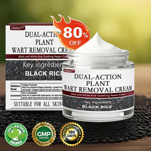 ODALIT™ Black Rice Skin Repair Essence Cream ⚕️ FDA Certified (Removes warts and skin growths, improves keratin buildup and seborrheic dermatitis, follicular keratosis, age spots, and bruising)
