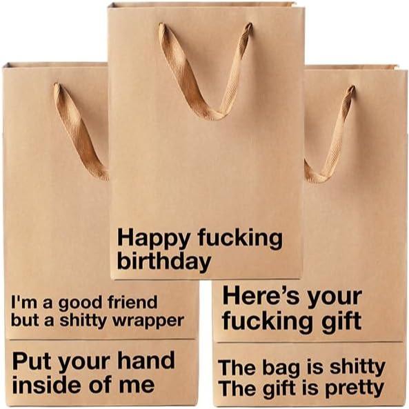 🔥Last Day: Buy 5 Get 5 Free😂MilkToast Snarky Gift Bag🎁Funny Gift Bags(✨5 pcs/Set)