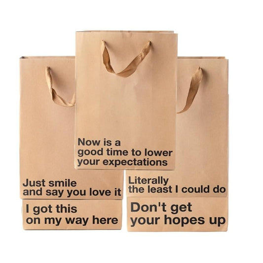 🔥Last Day: Buy 5 Get 5 Free😂MilkToast Snarky Gift Bag🎁Funny Gift Bags(✨5 pcs/Set)