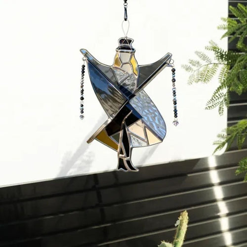 🔥LAST DAY 49% OFF -💃🤘 Handmade Stained Glass Spinner