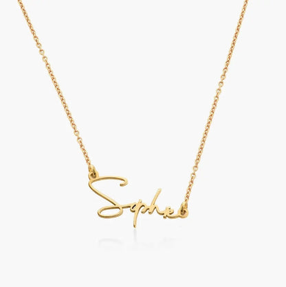 Michelle Personalized Name Necklace with English Letters