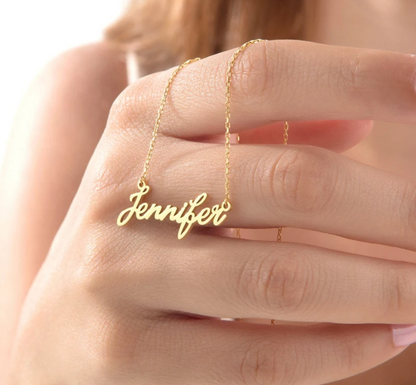 Michelle Personalized Name Necklace with English Letters