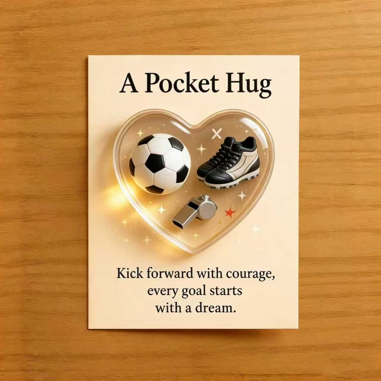 A Tiny Gift, Big Strength — Sports Pocket Hug Collection
