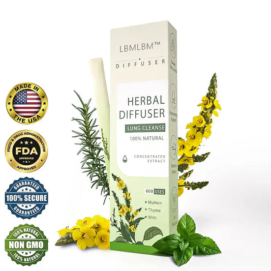 🌿 LBMLBM™ Mullein Aroma Diffuser – Natural Relief for Breathing & Comfort 🌬️