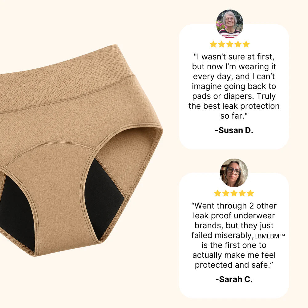 LBMLBM™  Medical-Grade Leak-Proof Underwear Finally Stay Dry, Odor-Free, and Confident All Day