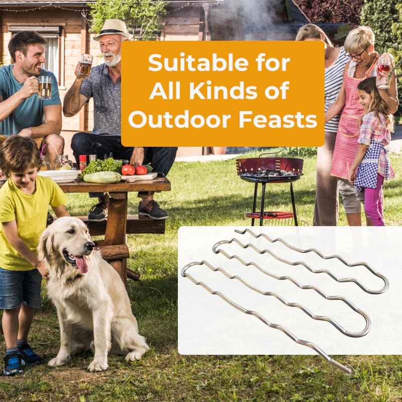 🔥 Grill Master Sausage Roller Rack — Perfect Hot Dogs Every Time! 🌭✨