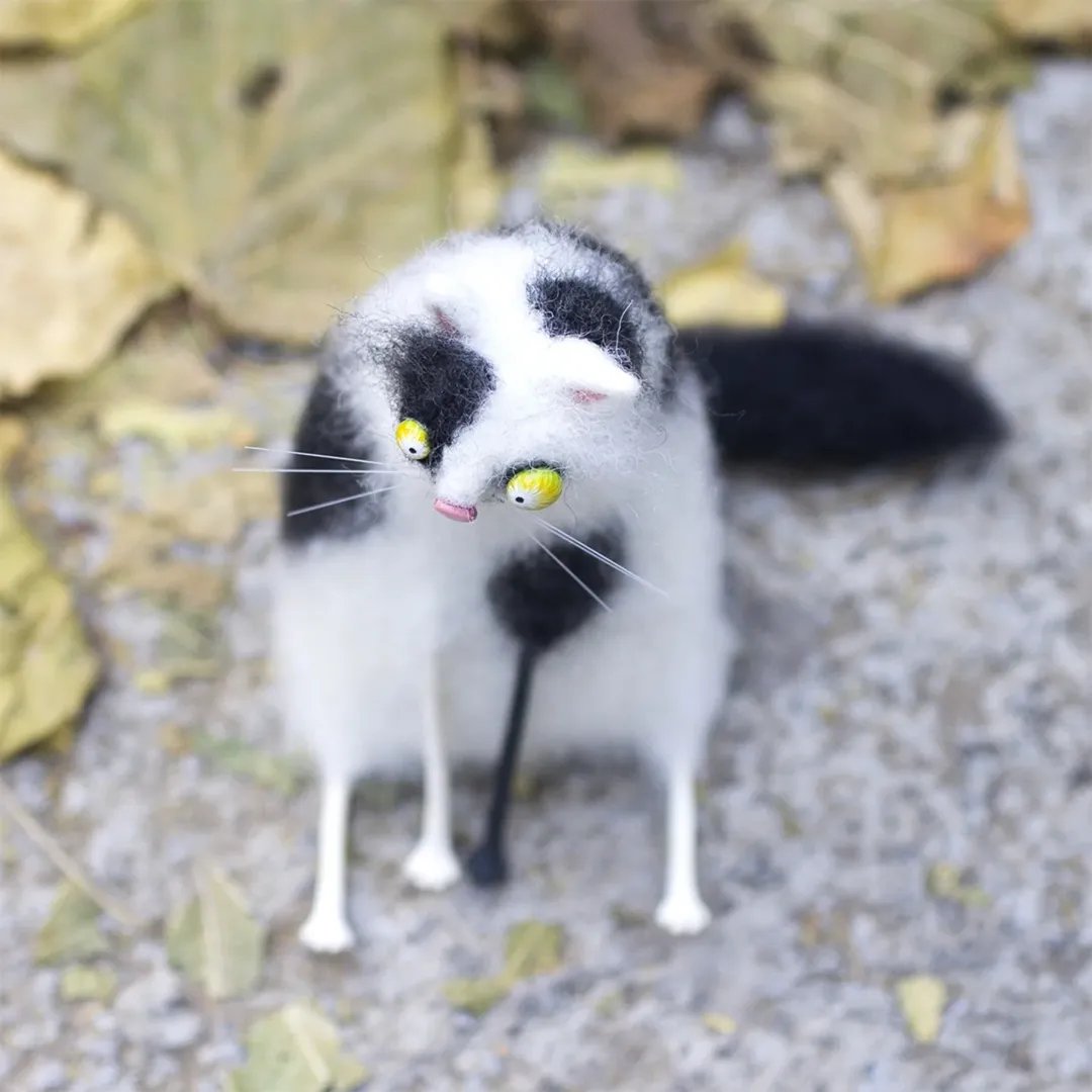 🔥LAST DAY 50% OFF - 🎄✨Wool Felt Familiars – Quirky Handmade Companions