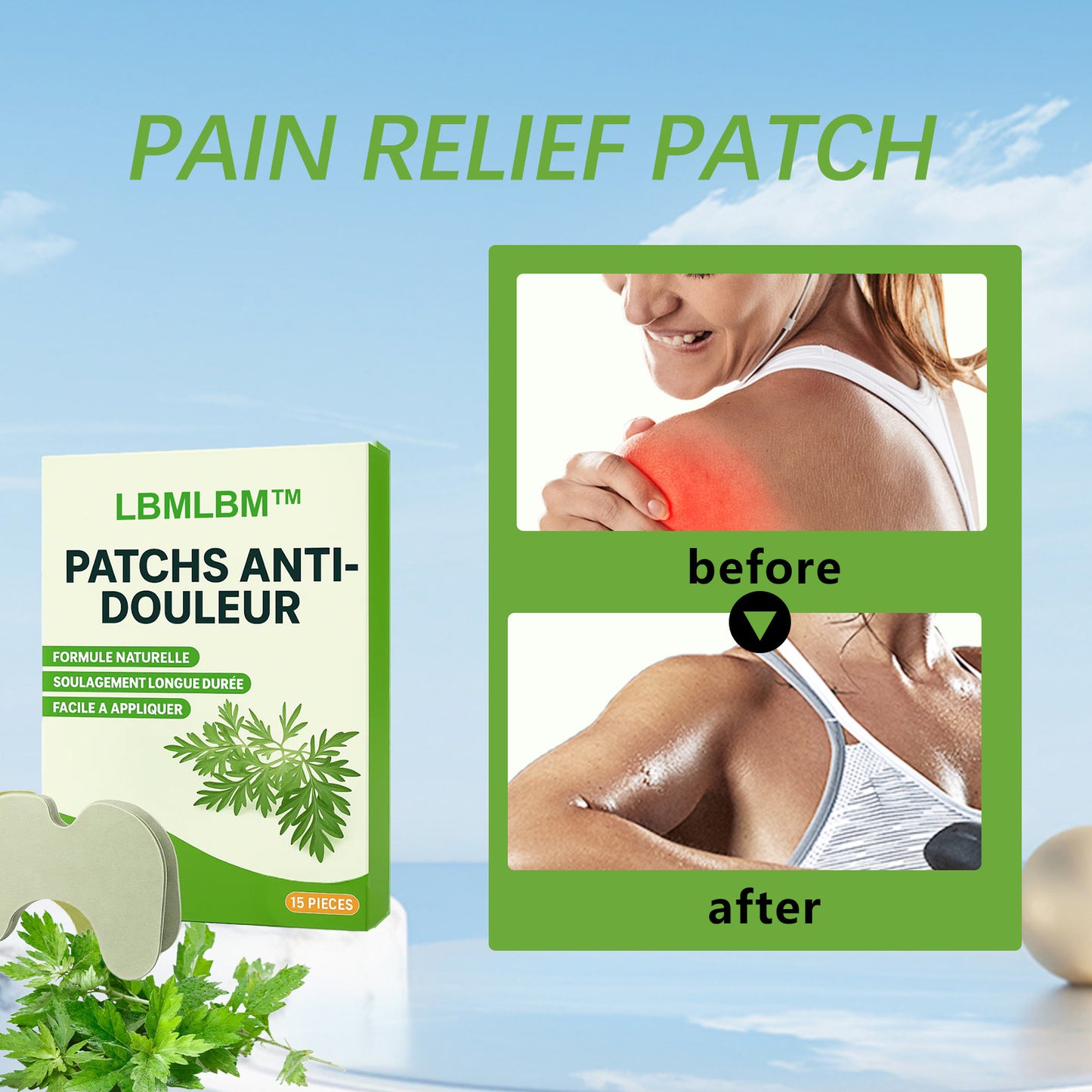 LBMLBM™ Pain Relief Patch: Fast-Acting & Long-Lasting Comfort