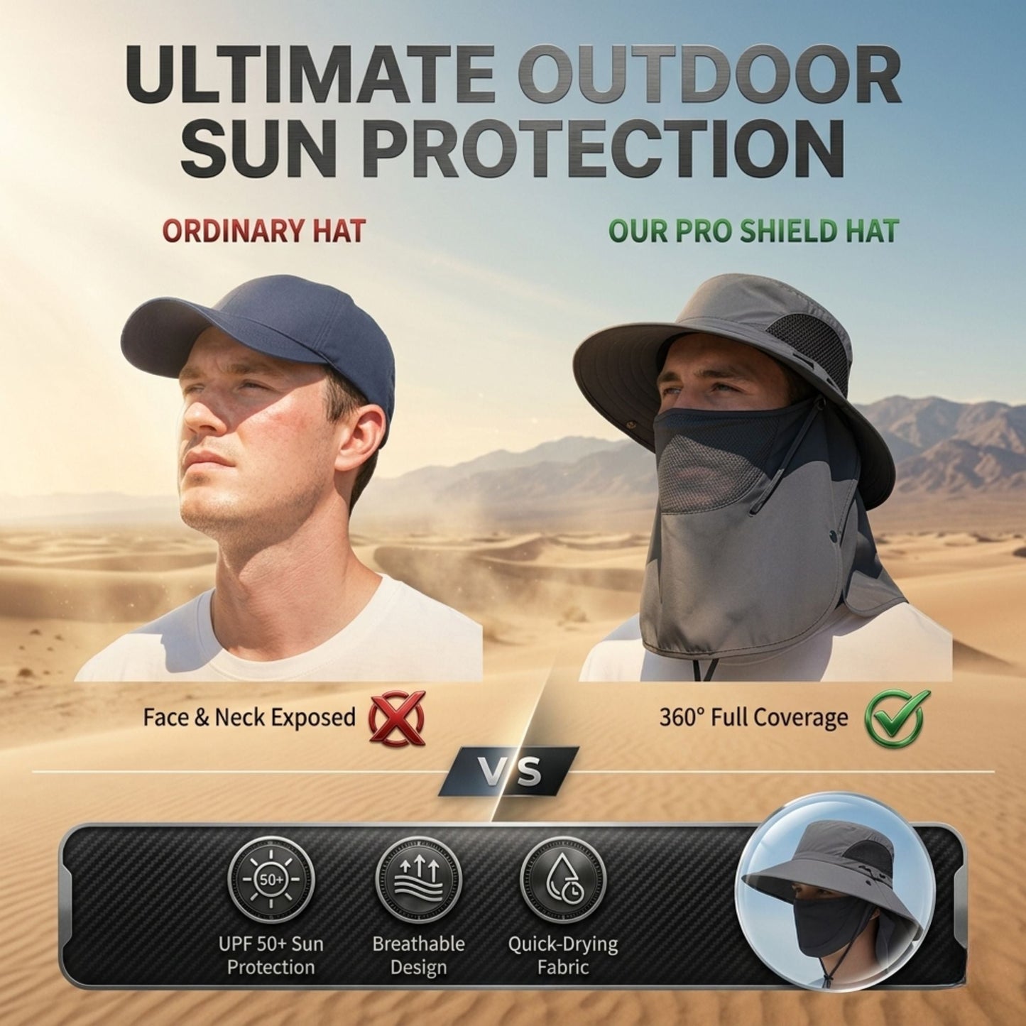 Ultimate 360° Safari Sun Hat