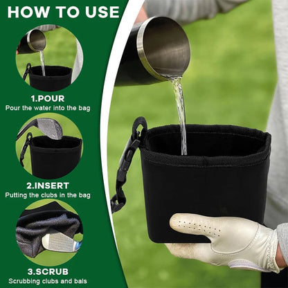 ⭐ Golf Portable Cleaning Bags