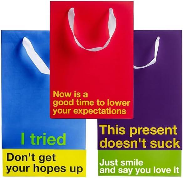 🔥Last Day: Buy 5 Get 5 Free😂MilkToast Snarky Gift Bag🎁Funny Gift Bags(✨5 pcs/Set)