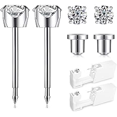 Easy and painless ear piercing at home, create your own earring style!