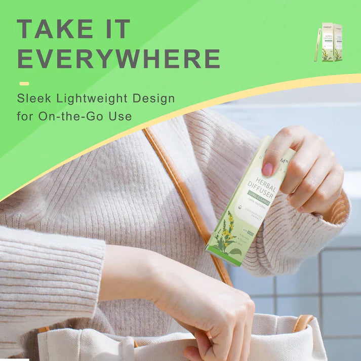 🌿 LBMLBM™ Mullein Aroma Diffuser – Natural Relief for Breathing & Comfort 🌬️