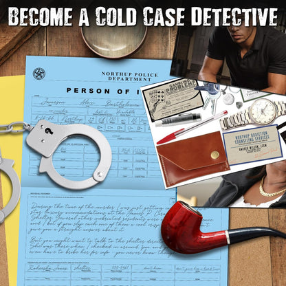 🔥LAST DAY 50% OFF - Must-Have for Mystery Fans🔍- 1ld Case Restart Mystery Game 💡