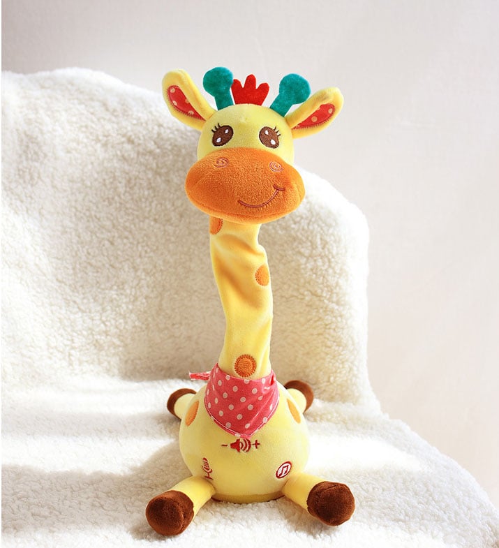 🏆Flash Sale⚡ 50K+ SOLD! Almost Gone-💥🎉 Best-Selling Musical Giraffe Toy – Sings, Dances & Repeats What You Say! 🦒🎵🗣️