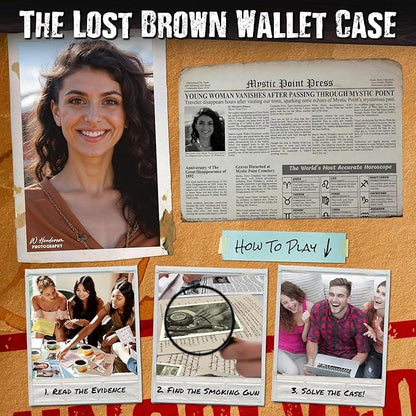 🔥LAST DAY 50% OFF - Must-Have for Mystery Fans🔍- 1ld Case Restart Mystery Game 💡
