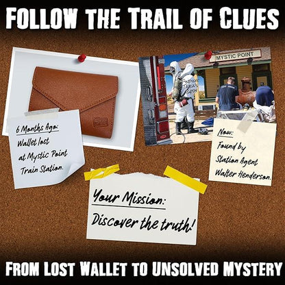 🔥LAST DAY 50% OFF - Must-Have for Mystery Fans🔍- 1ld Case Restart Mystery Game 💡