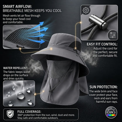 Ultimate 360° Safari Sun Hat