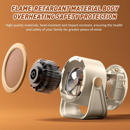 Heater Outdoor & Desktop Portable Heater—2025 New Hot Air Blower Mini Radiator Energy Efficient Winter Warmer Warmth Convenience Compact Design Low Energy Consumption