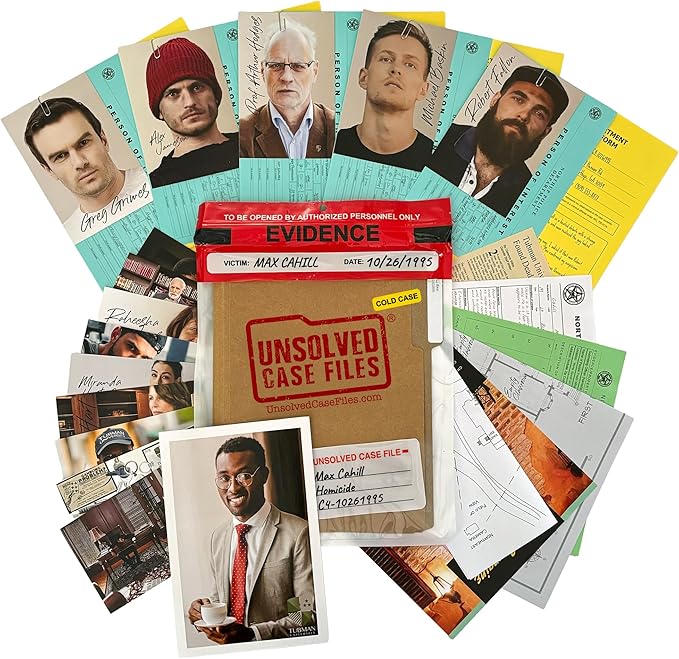 🔥LAST DAY 50% OFF - Must-Have for Mystery Fans🔍- 1ld Case Restart Mystery Game 💡