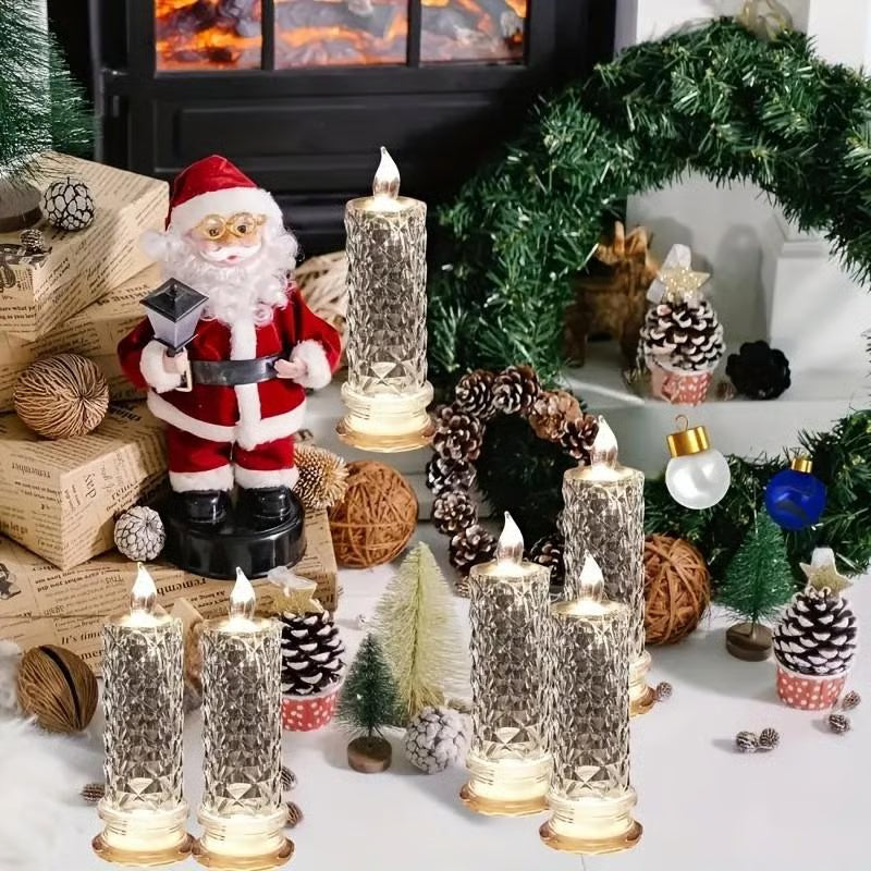 ✨ LED Crystal Candle Lights by LBMLBM™ – Long-Lasting, Elegant Tabletop Lighting for a Romantic Ambiance in Any Room 💖