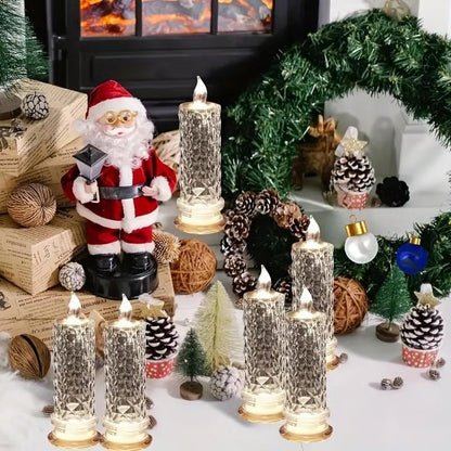 ✨ LED Crystal Candle Lights by LBMLBM™ – Long-Lasting, Elegant Tabletop Lighting for a Romantic Ambiance in Any Room 💖