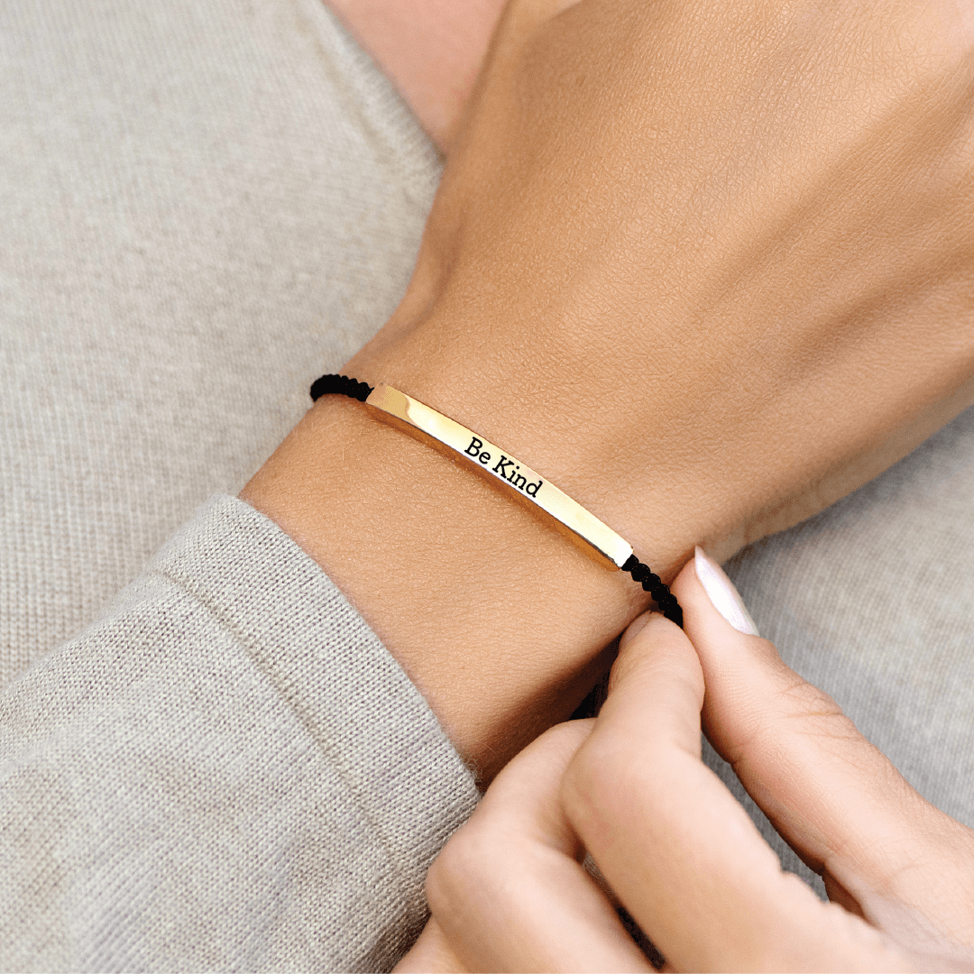 Nora Double Meaning Inspirational Tube Bracelet