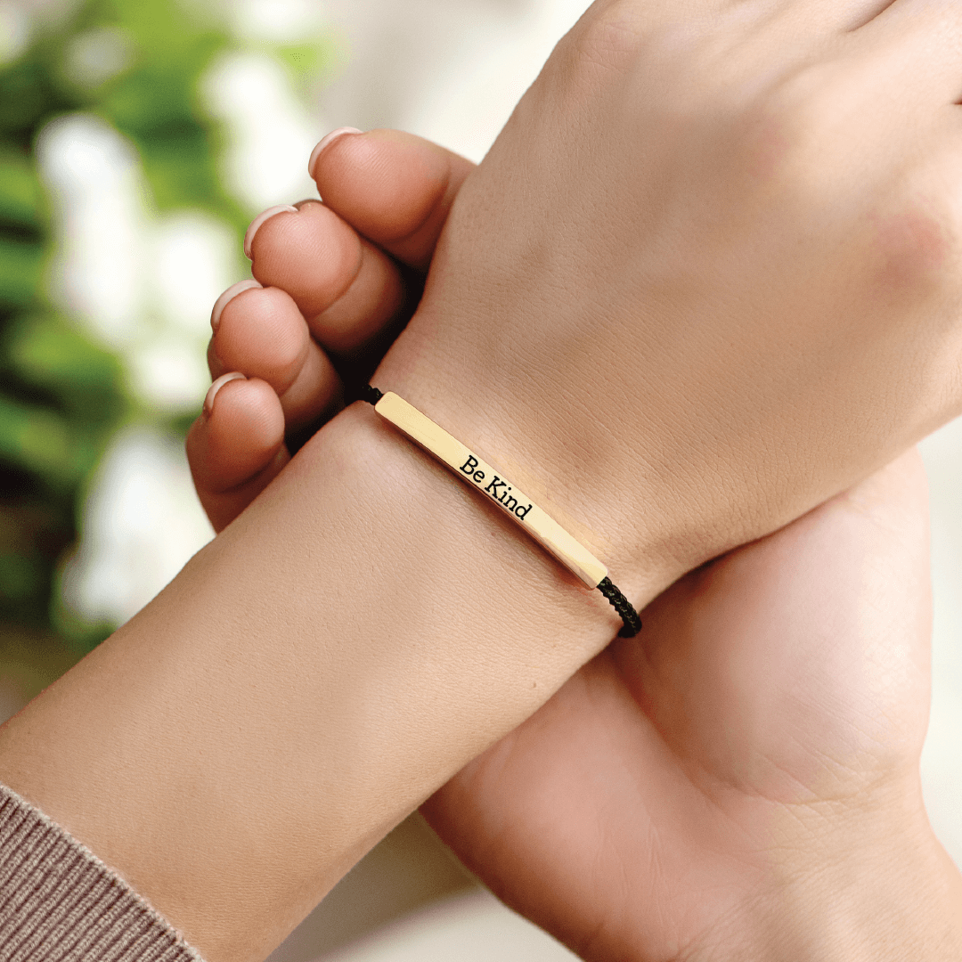 Nora Double Meaning Inspirational Tube Bracelet