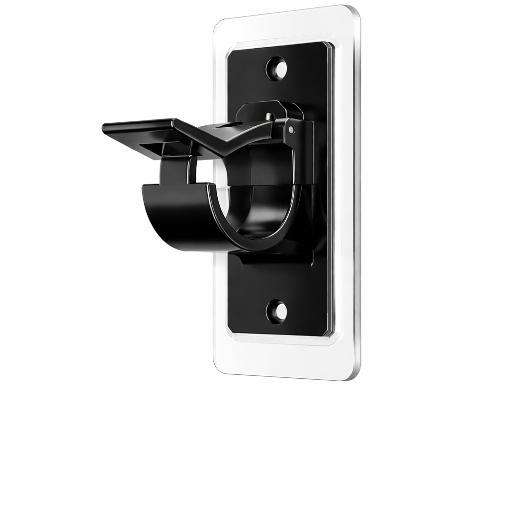 Self-Adhesive Rod Brackets — Drill-Free, Strong Hold in Seconds