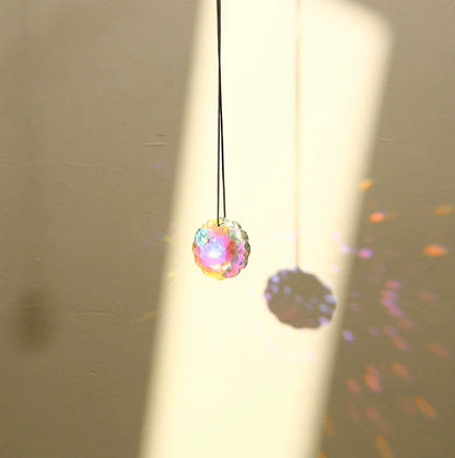 "Dancing Light & Rainbow" Crystal Pendant-Catch the Sunlight · Release the Rainbow · Brighten Every Space