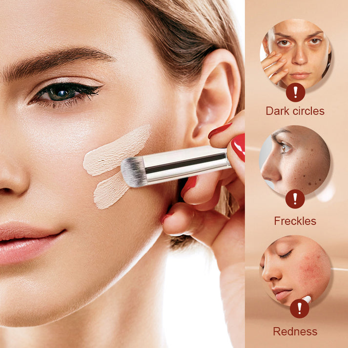 ⏰ Limited Stock! 50% OFF :"Radiant Awake" Under-Eye Color Corrector + Free Brush | Bright, Crease-Free Dark Circle Defense 🎀