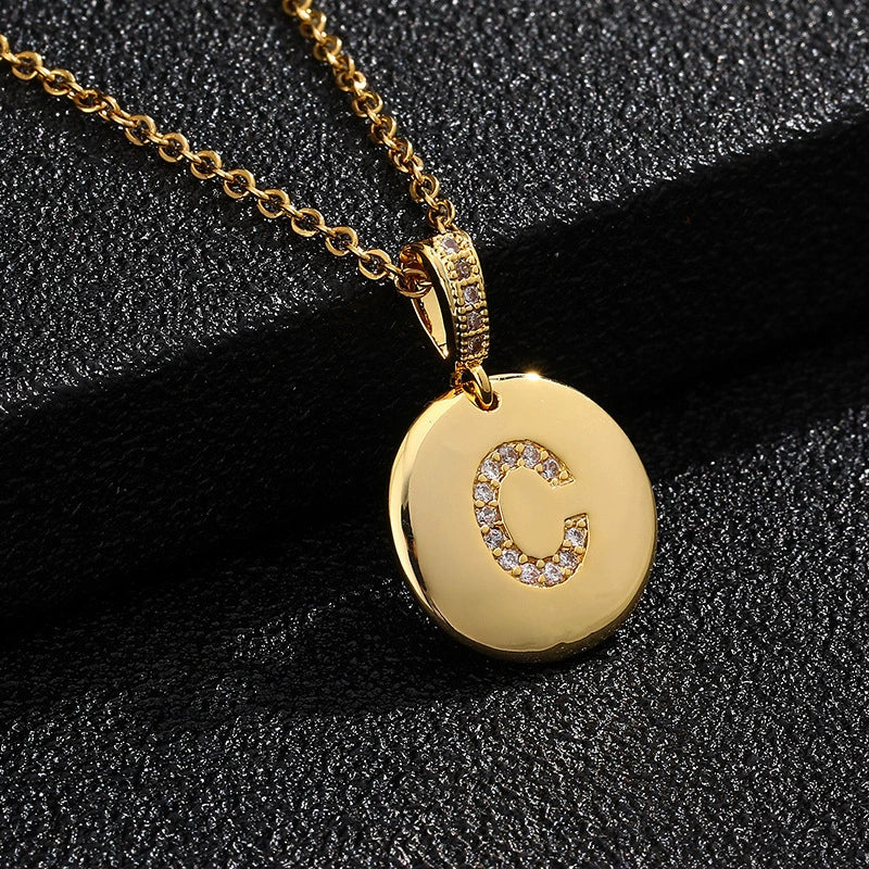 Kaylee Monogram Initial Necklace