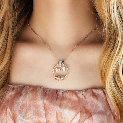 Irene Colorful Rhinestone Necklace