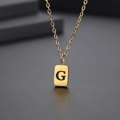 Layla Letter Initial Necklace