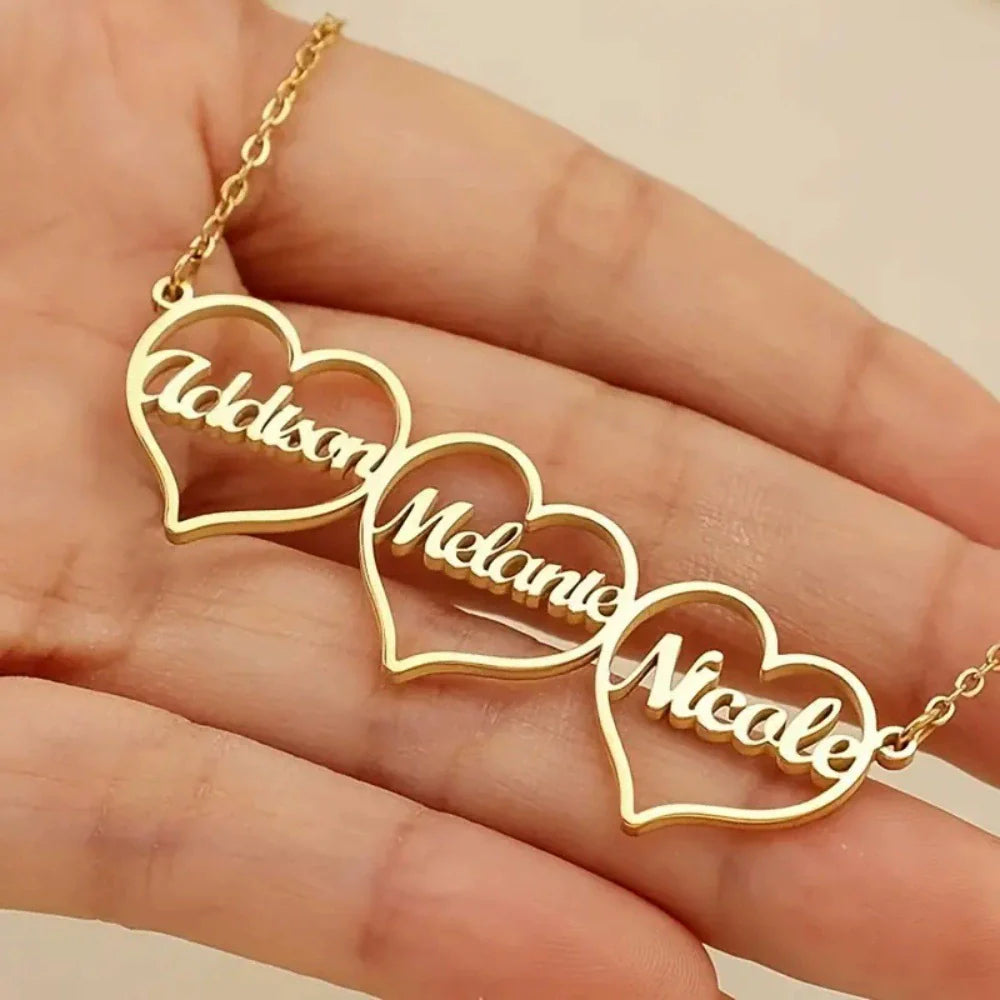 Claire Connect Heart Necklace