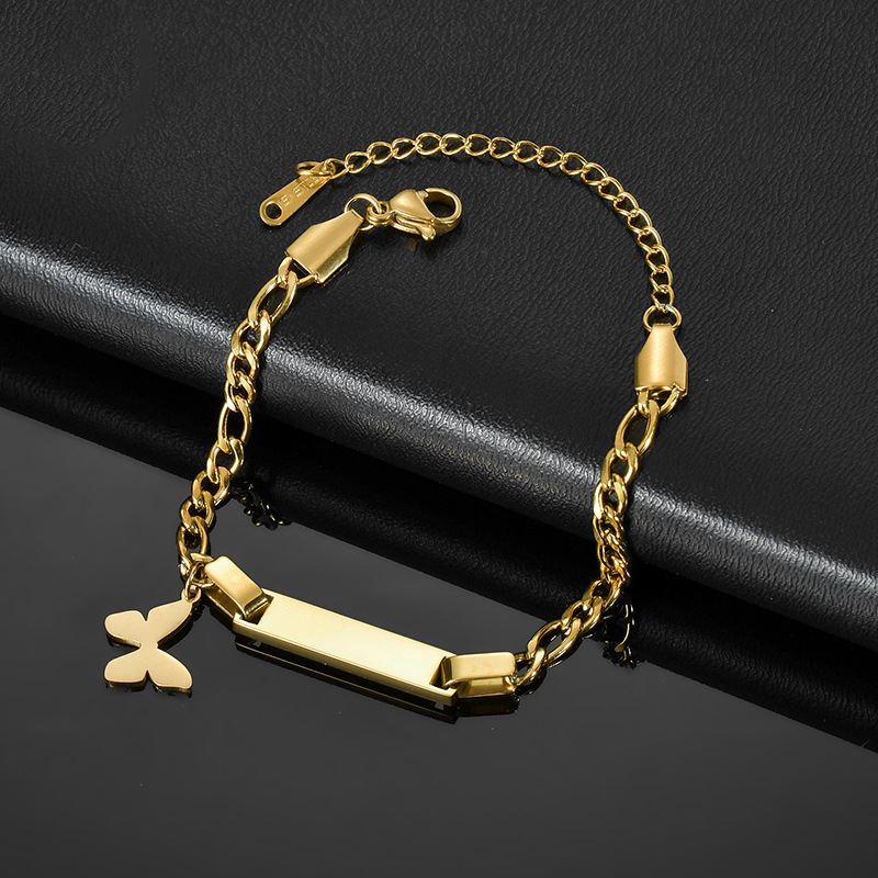 Alitzel Shape Personalized Engraved Bracelet