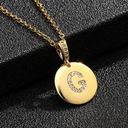 Kaylee Monogram Initial Necklace