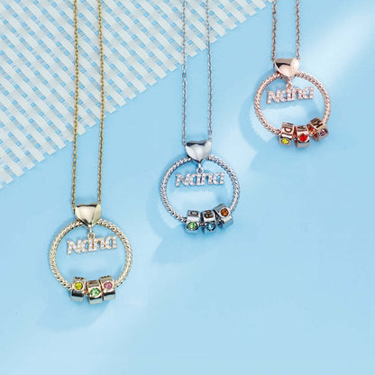 Irene Colorful Rhinestone Necklace