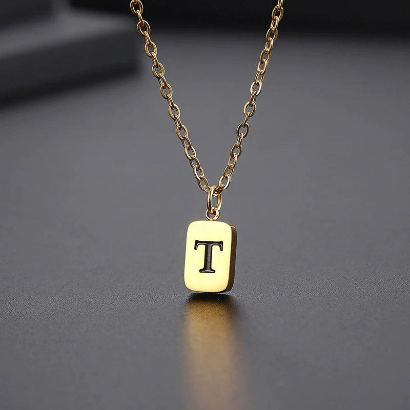 Layla Letter Initial Necklace
