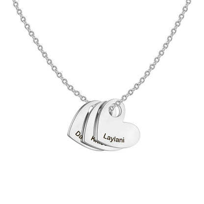 Madelyn Triple-Heart Necklace