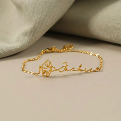 Luna Twelve Flower Language Bracelet